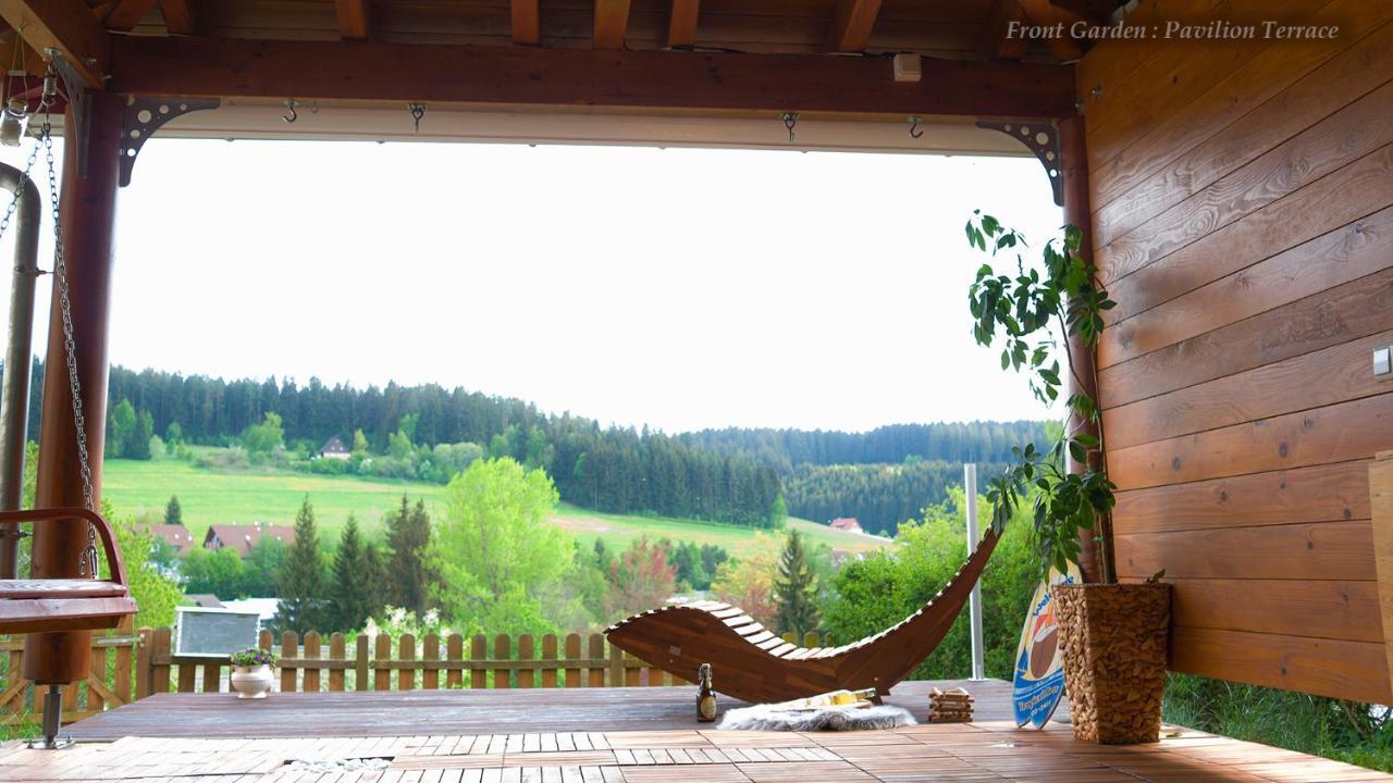 Entire House In Schwarzwald With Mountain View, Private Sauna, Gym, Garden And Terraces Unterkirnach Exterior photo