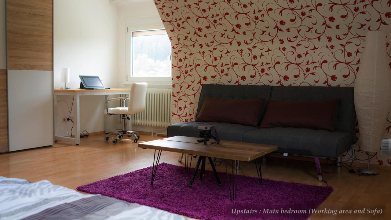 Entire House In Schwarzwald With Mountain View, Private Sauna, Gym, Garden And Terraces Unterkirnach Exterior photo
