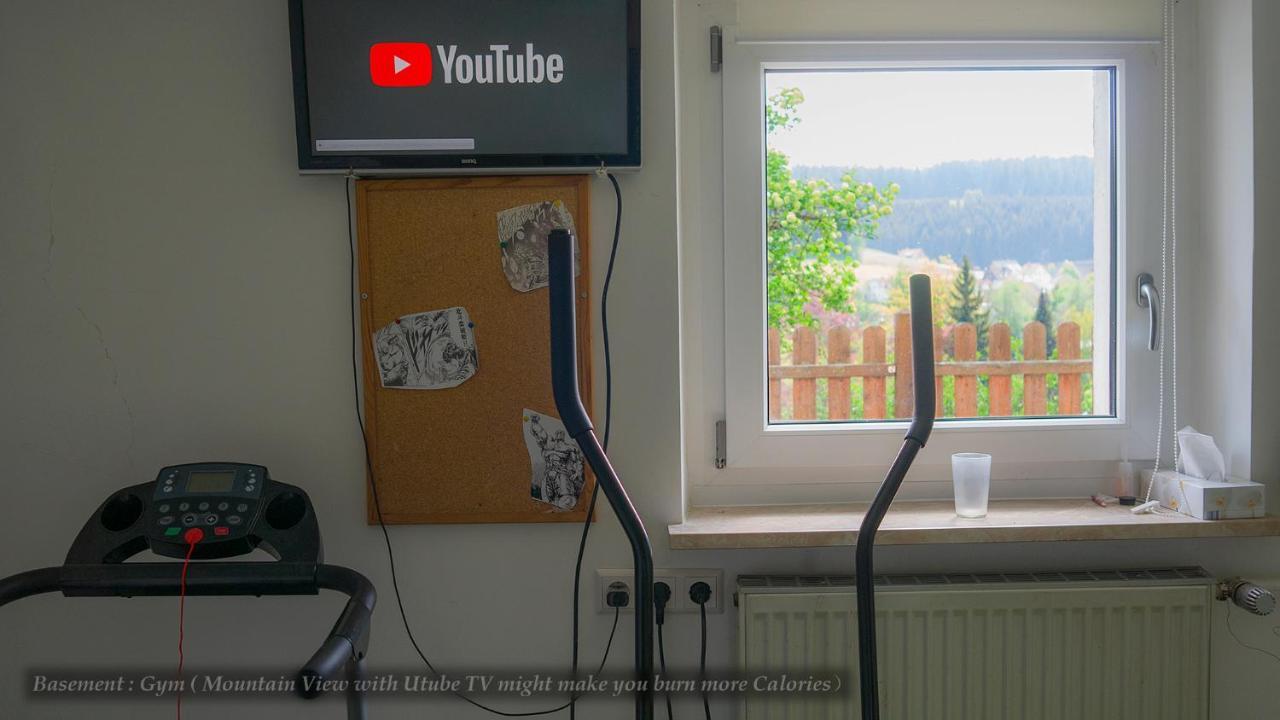 Entire House In Schwarzwald With Mountain View, Private Sauna, Gym, Garden And Terraces Unterkirnach Exterior photo